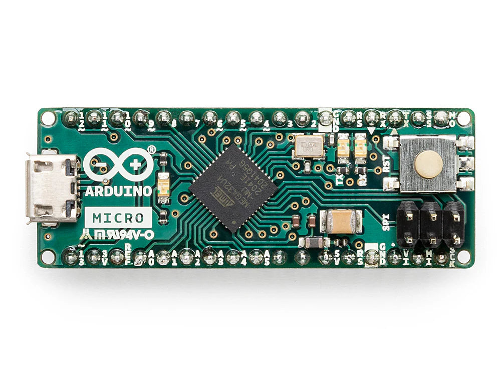Arduino Micro board front view – available in Italy and EU
Arduino Micro microcontroller for robotics and IoT projects
Buy Arduino Micro online Europe – BYTEEK.shop
